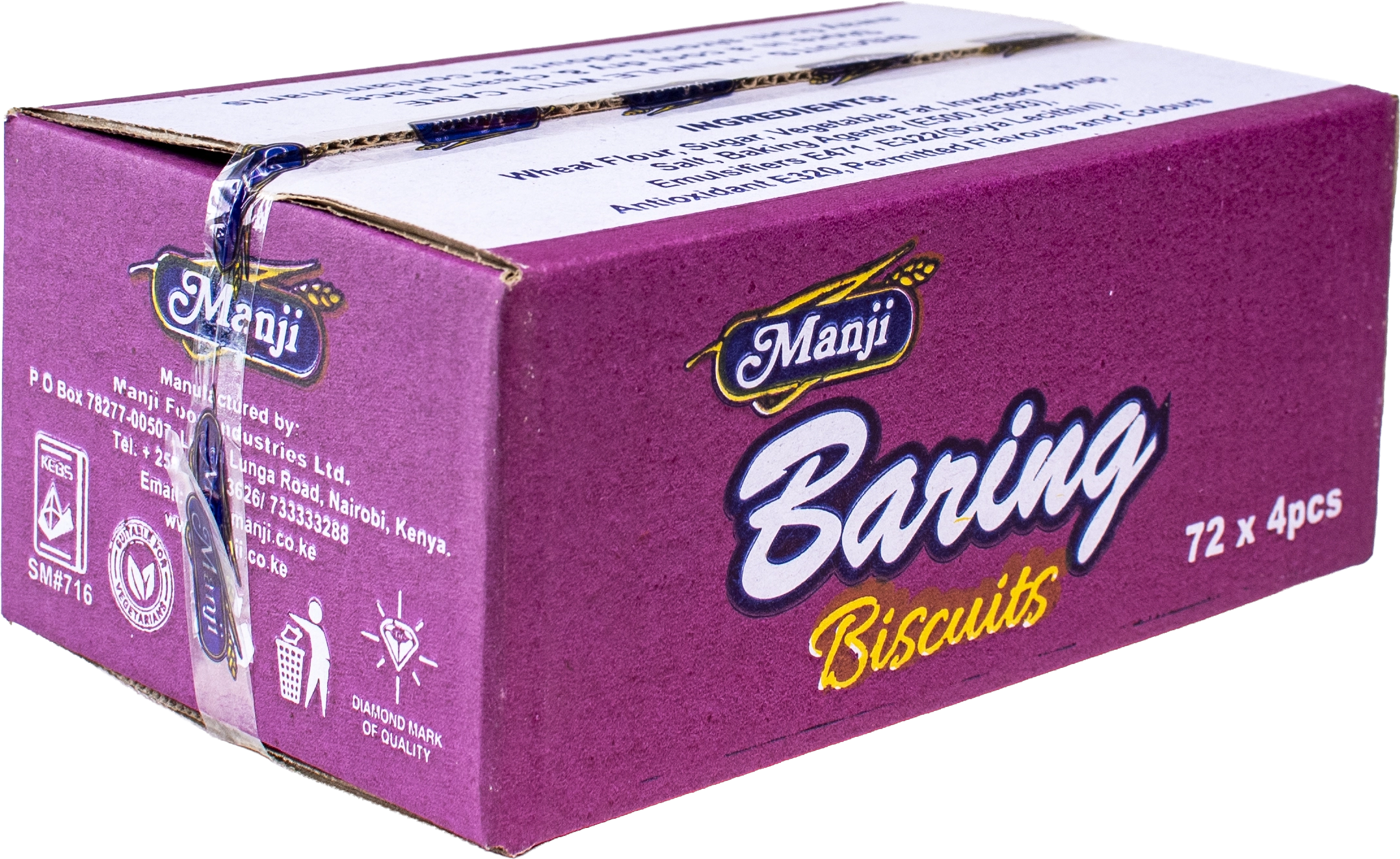 Manji Baring 72PKTS 4PCS product pack
