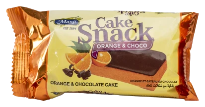 Manji Cake Snack Orange and Chocolate 30g