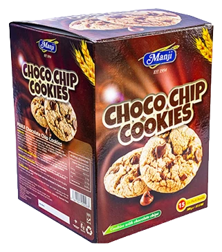 Manji Choco Chip Cookies 500g pack
