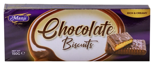 Manji Chocolate Biscuit 150g