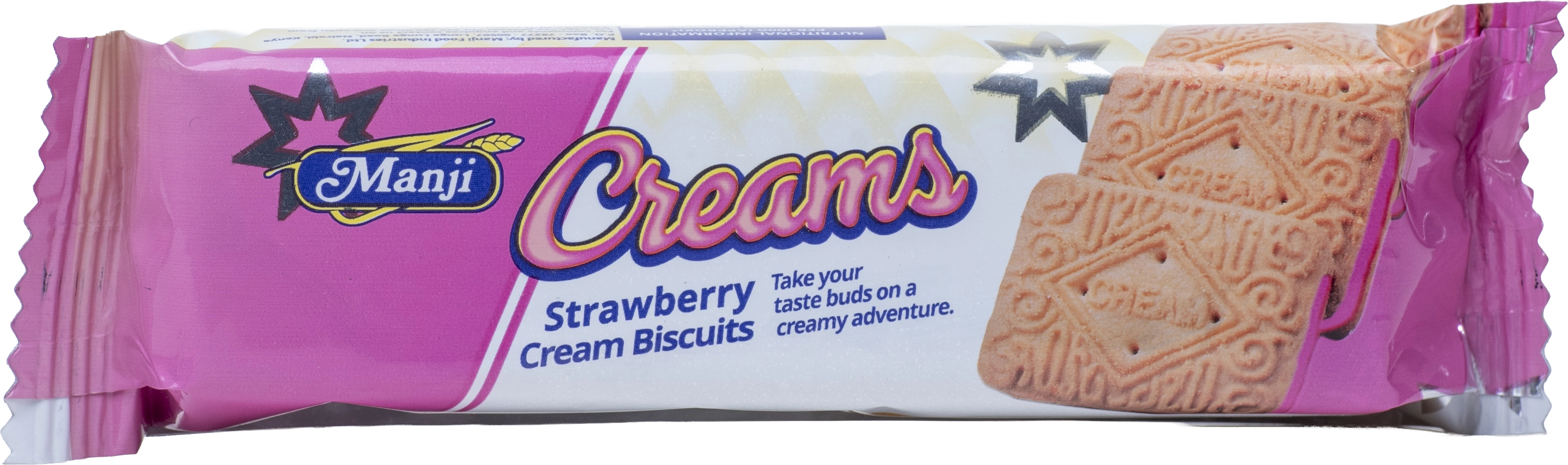 Manji Cream Strawberry 78G product pack