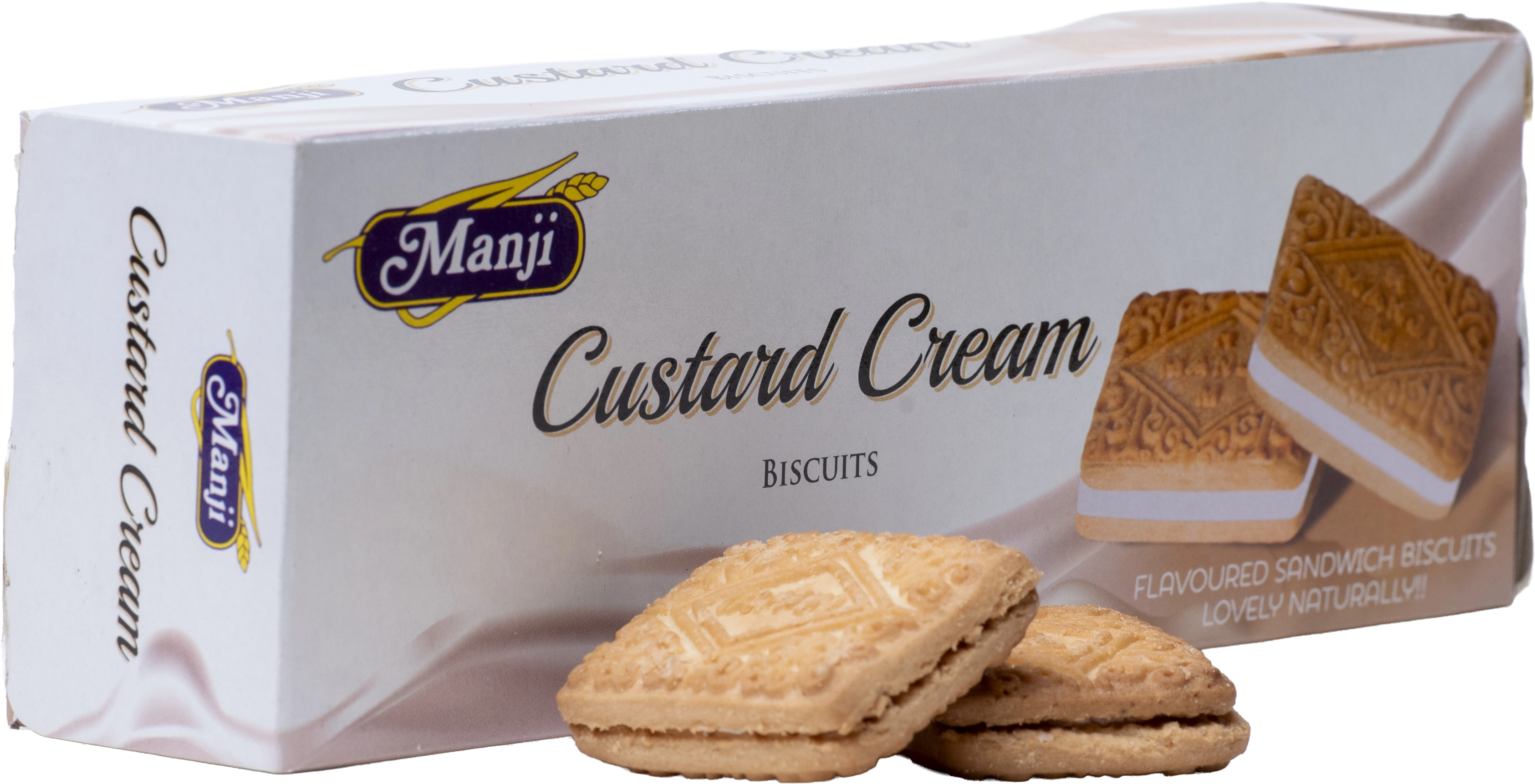 Manji CUSTARD CREAM 160G product pack