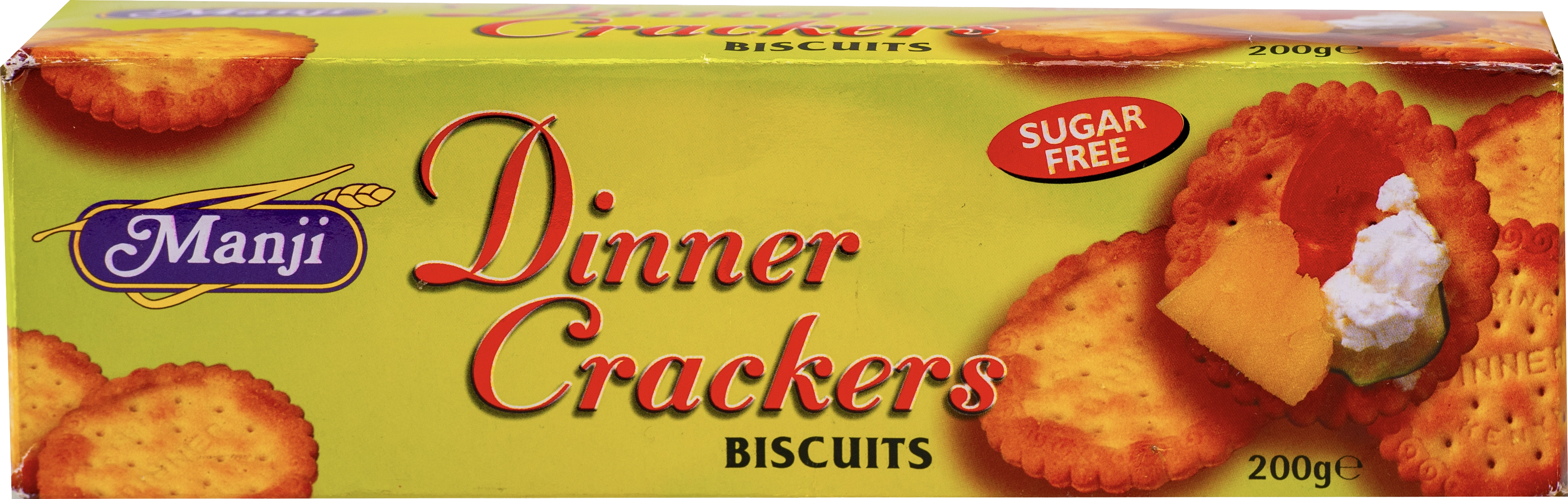 Manji Dinner Crackers sugar free biscuits 200g box