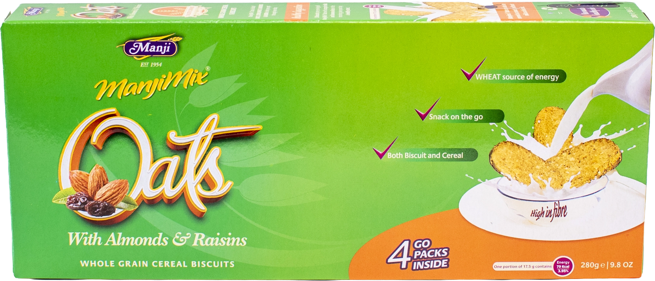 Manji Manji Mix Oats 280G product pack