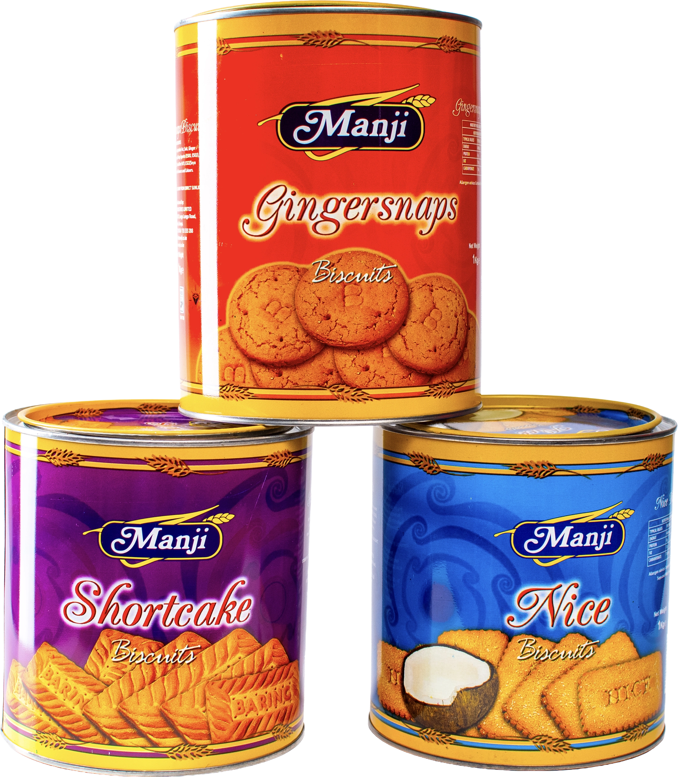 MANJI TINS 1KG product pack
