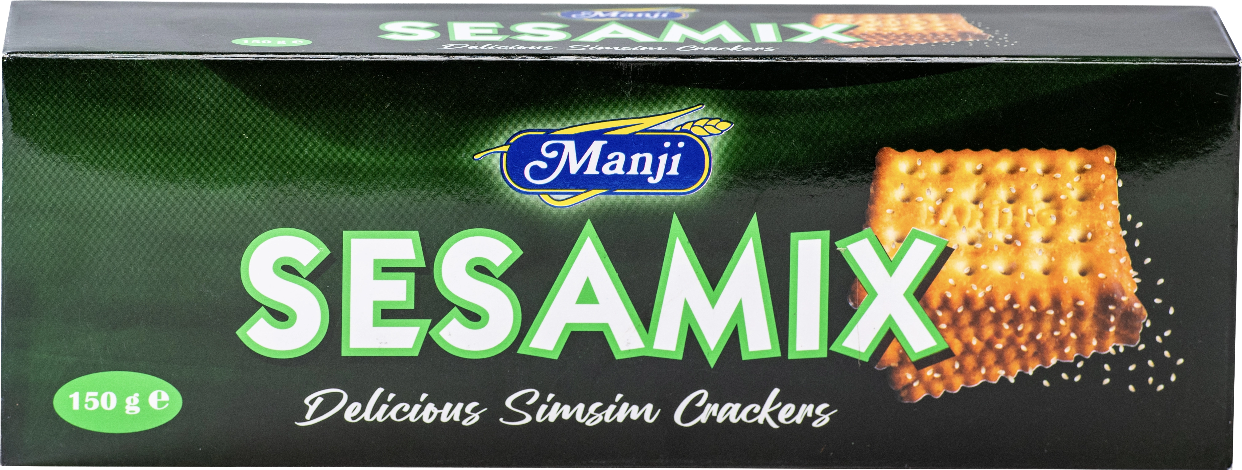 Manji Sesamix sesame crackers 150g box