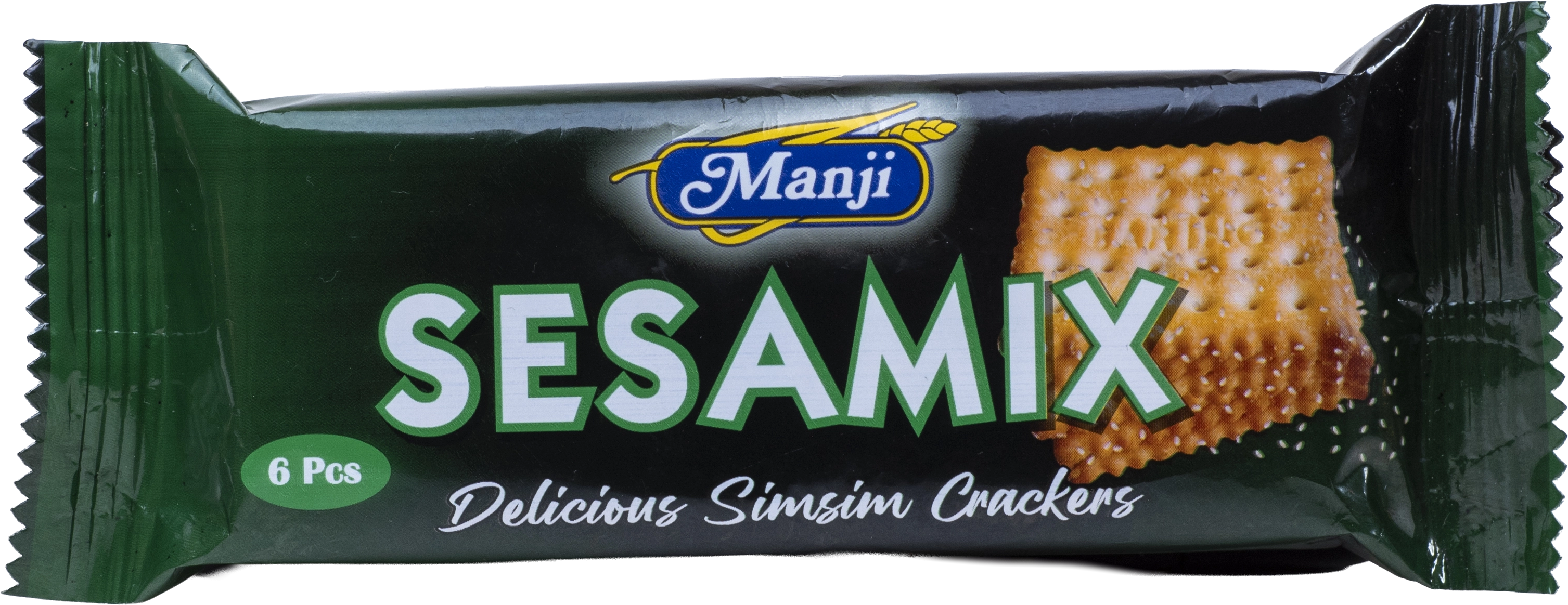 Manji Sesamix sesame crackers 33g pack
