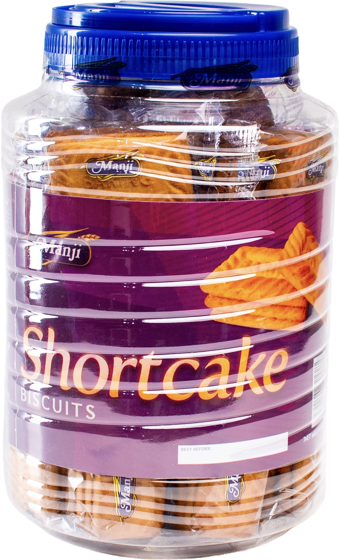Manji Shortcake Biscuits 1kg jar