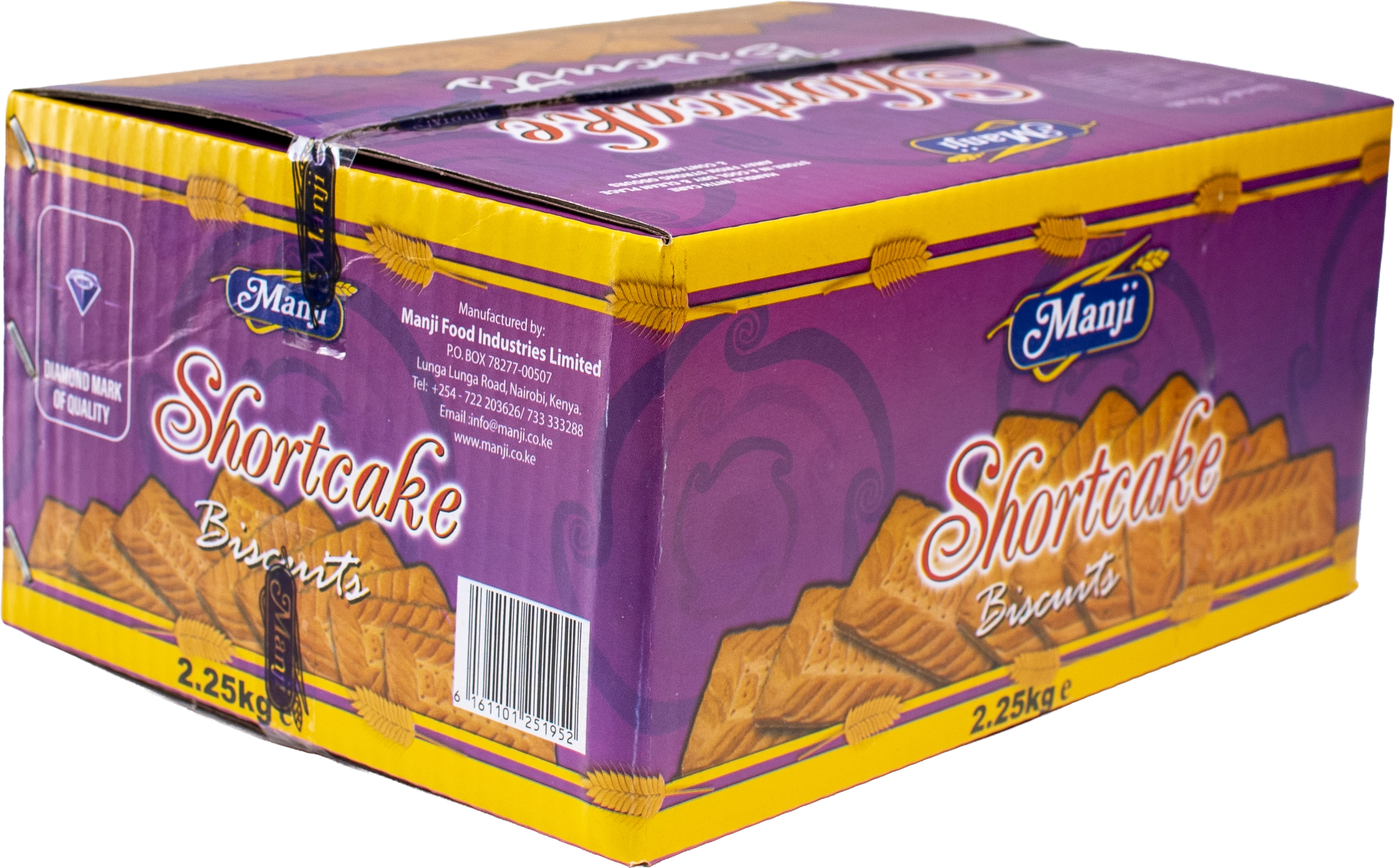 Manji Shortcake Biscuits 2.25kg carton