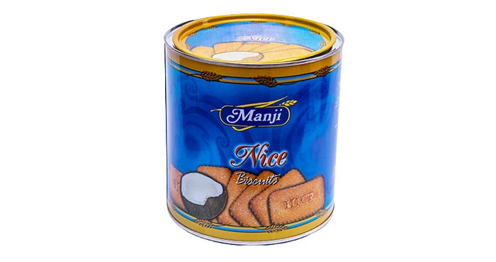 Manji So Nice Coconut Biscuits 1kg tin