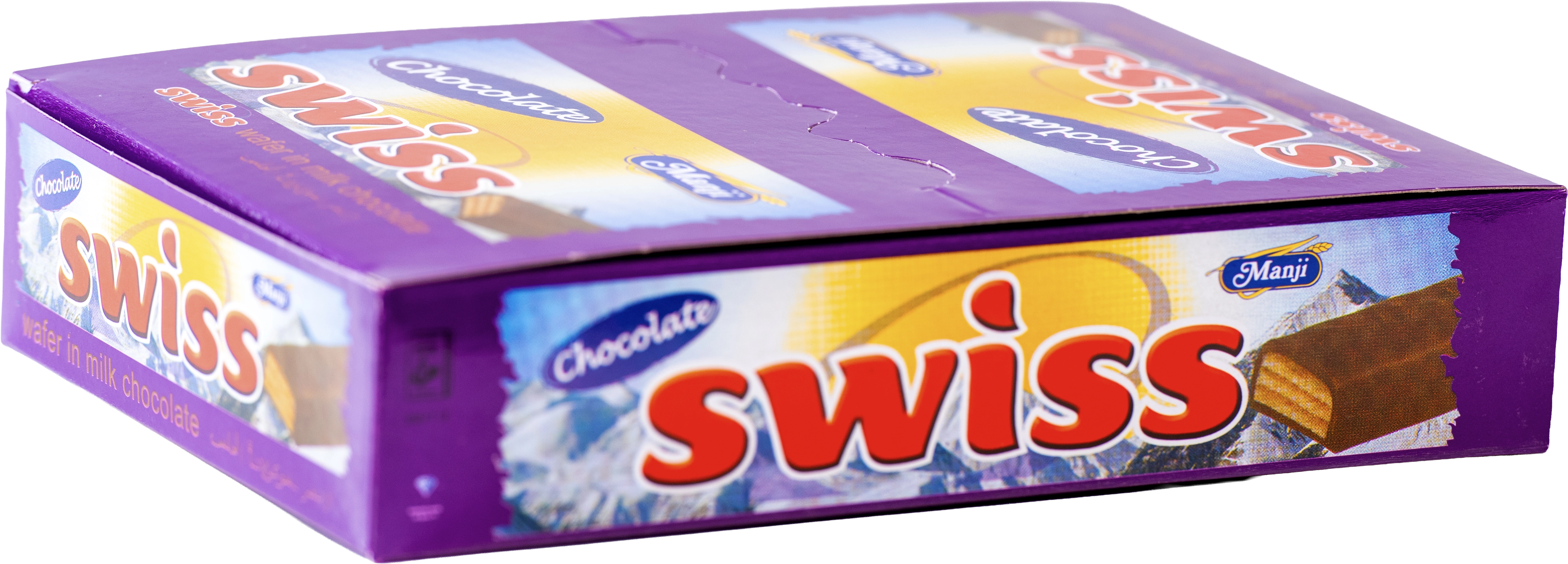 Manji SWISS CHOCOLATE WAFER 30G product pack