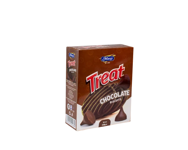 Manji Treat Chocolate Biscuits 240g box